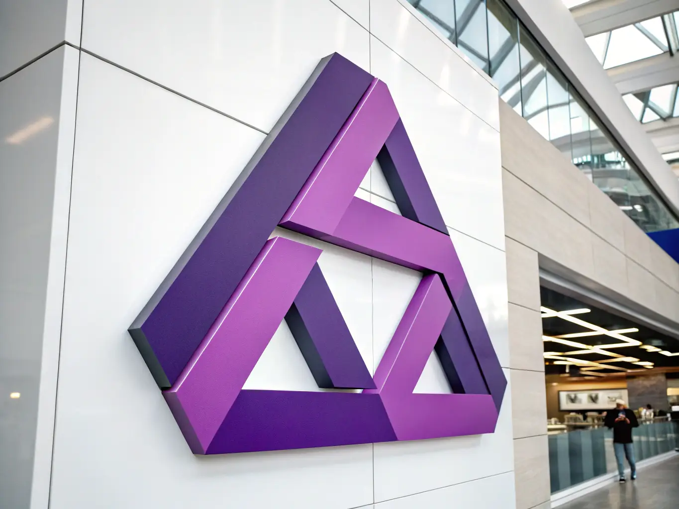 A sleek logo design displayed on various branding materials, showcasing consistency and creativity, used to represent Brand Identity Design service.